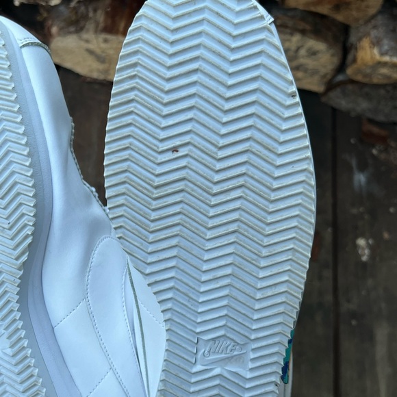 NIKE CORTEZ FLYLEATHER QS x STEVE HARRINGTON 'Earth Day' Sz 15 [CI5548 100] - Picture 11 of 13